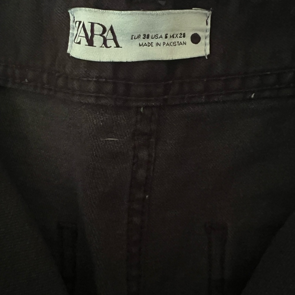 Zara Charcoal Denim Pants